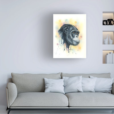 Dave Bartholet Chimp Canvas Art