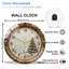 Horloge murale de Noël 12 po