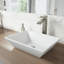 Vinca 18" L x 14" W x 5" H Matte White Handmade Rectangular Vessel Bathroom Sink