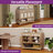 Balconera Farmhouse  47.2"  Entryway  Cabinet With 4 Doors & 2 Drawers Sideboard Buffet For Living Room Hallway-116989445