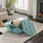 Velvet Polygon Diamond Seating - Spacious Storage For Bedroom And Home Use, 34"L X 30.5"W 13.5"H Multi Functional Comfortable Living Room,-1005568681