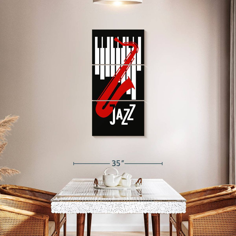 Jazz Keys, H 27 po x l 12 po