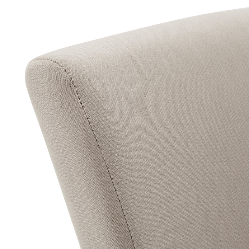 Chaise rembourrée Lancaster, Gris