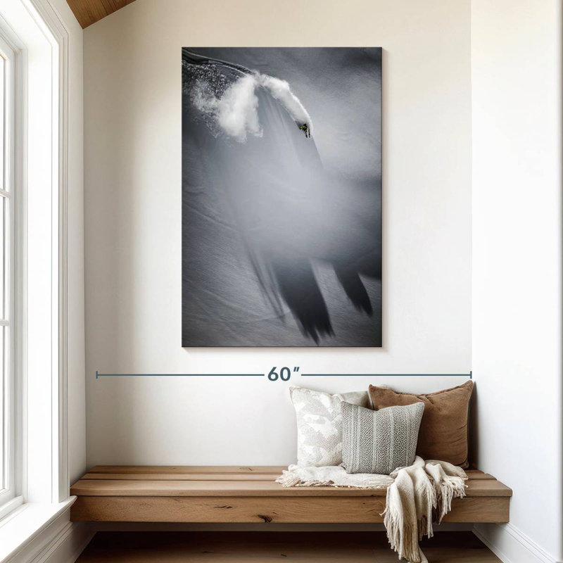 Sireci Ski Snow Shadows, 48" H x 32" W