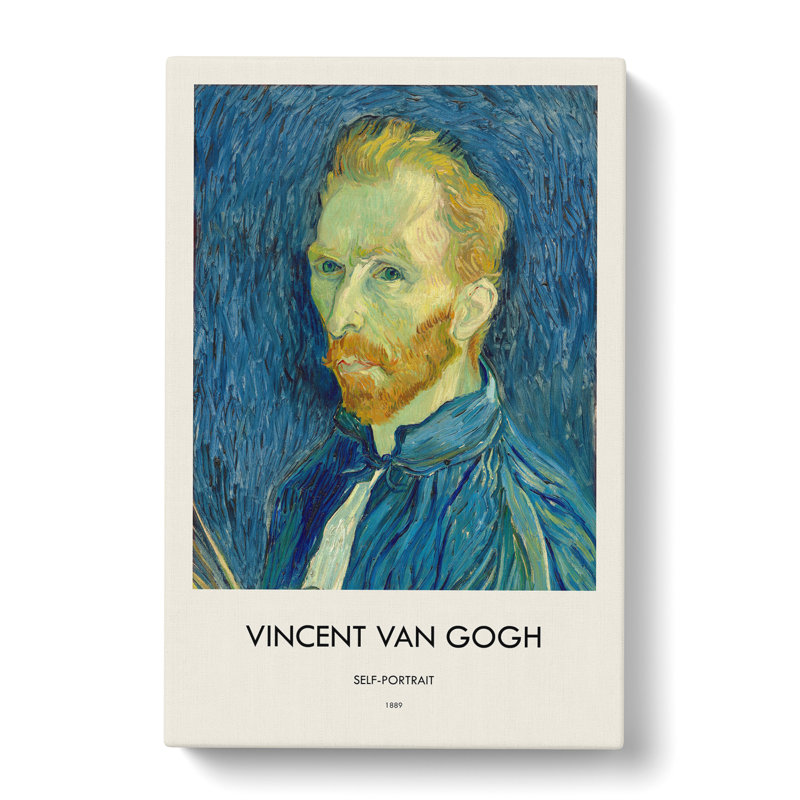 Self Portrait Vol.1 by Vincent Van Gogh - Wrapped Canvas, 76cm H x 50cm W x 3cm D