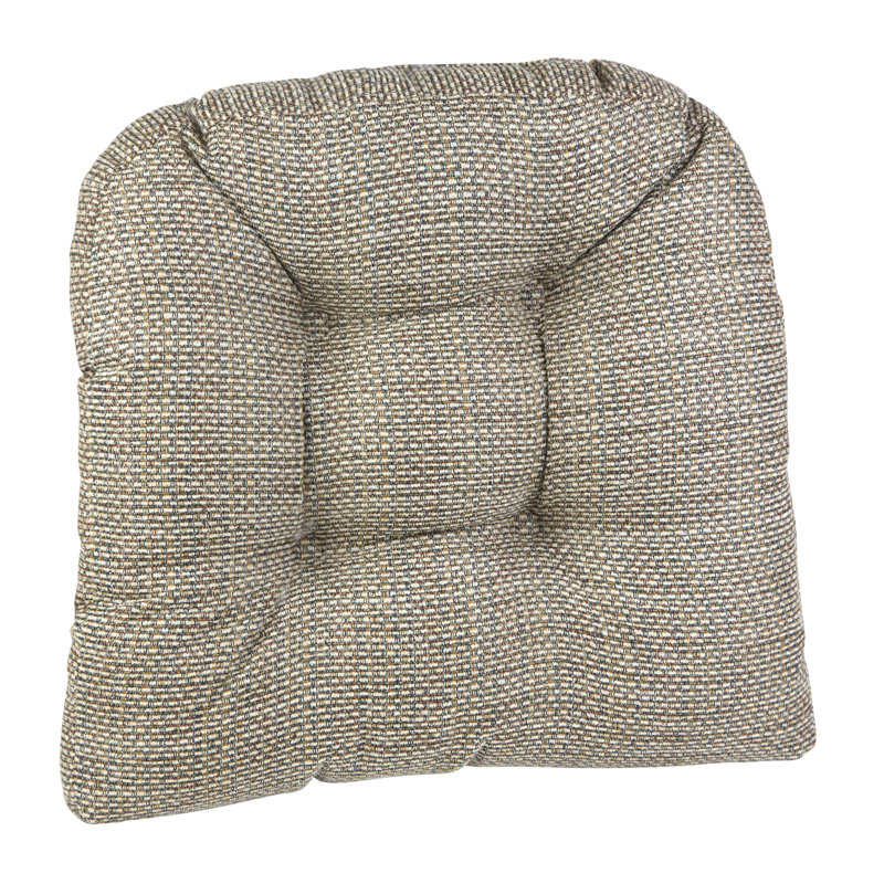 Non-Slip Large Seat Cushions, 17 X 17 Inches, Natural