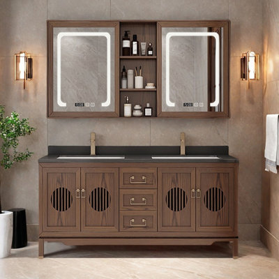 Chinese retro high-end bathroom cabinet