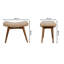 Ezhno Cotton Upholstered Bench