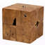 Table de bout Ellar Natural Brown