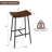 Alliah Counter Stool with Metal Frame