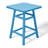 Laguna Square Outdoor Bar Table With Umbrella Hole , 30.8'' in. W 30.8'' in. D-94848141