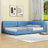 Linen Fabric Upholstered Platform Bed with USB Ports-749260866-749260868