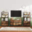 Aizlynn 118cm H x 58cm W Metal Etagere Bookcase