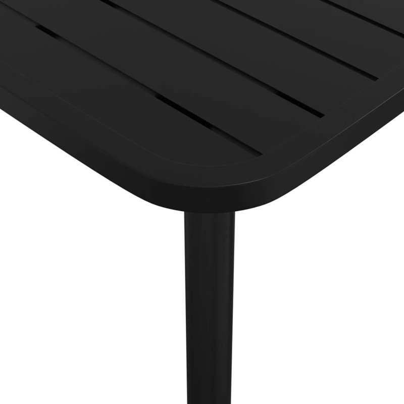 Aieesha 8 - Person Patio Dining Set with Rectangular Table, 71cm H x 165cm W x 80cm D