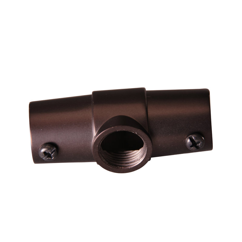 Shower Rod Ceiling Tee, Oil Rubbed Bronze