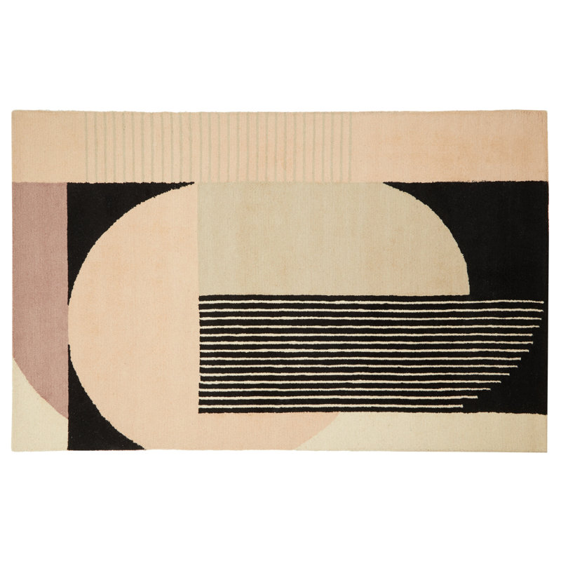 Geometric Hand Tufted 240cm X 150cm Area Rug