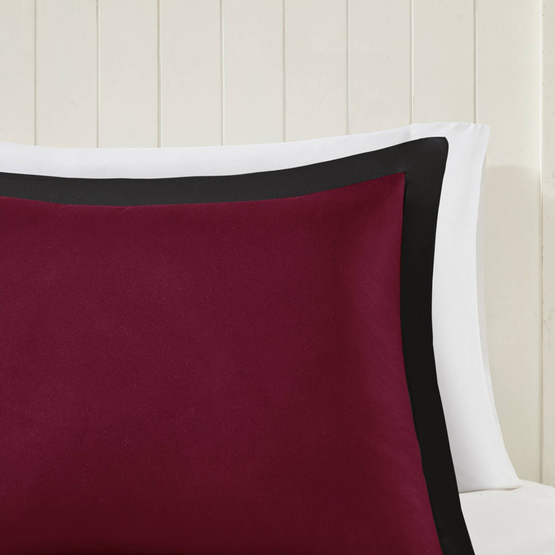 Ensemble d'édredon en duvet synthétique réversible Larkspur 3M Scotchgard, Édredon très grand / très grand californien et 