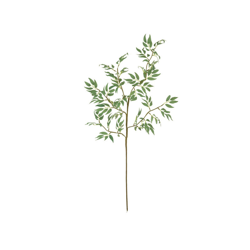 45 po. Faux brin de verdure, jet décoratif botanique