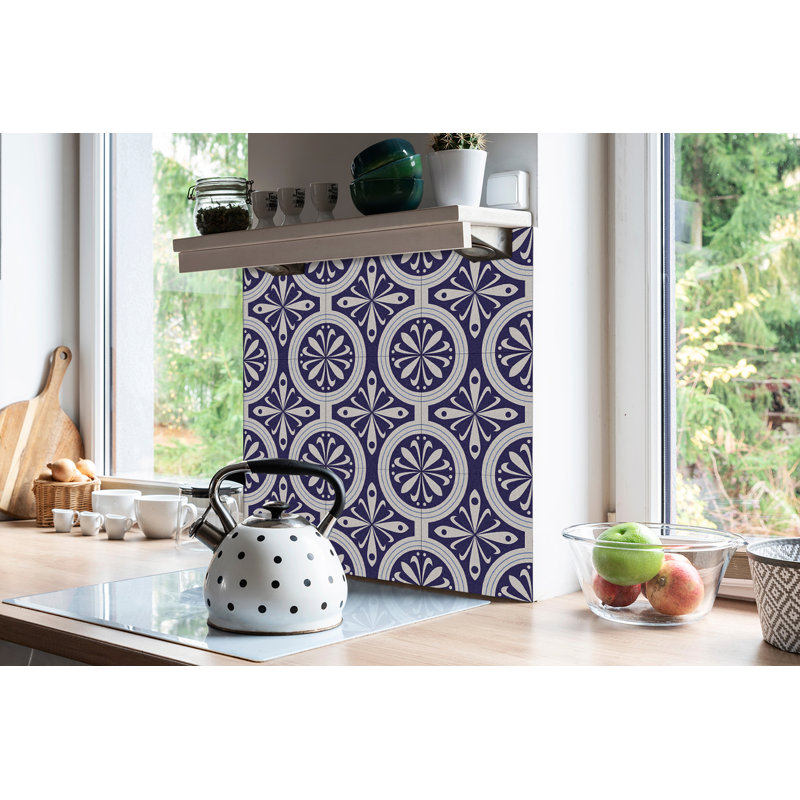 Kiko 30cm W x 30cm L Vinyl Peel and Stick Field Tile