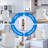 Mini Fridge Cooler Personal, Countertop, Holds Up To 4l/6 Cans, Front Door Stainless Steel, 12v Ac/dc, Option For Skincare