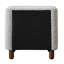 Table de chevet 2 tiroirs Grey Boucle