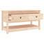 Kolk Solid Wood Solid Coffee Table with Storage-573655091