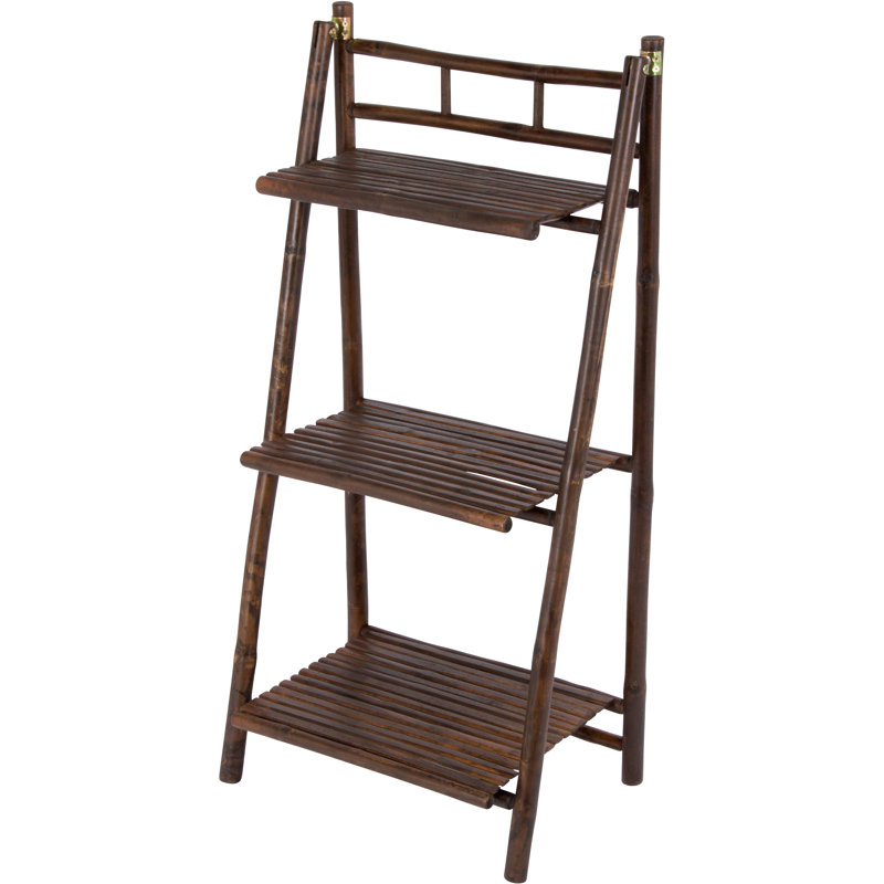 Lapta Ladder Bookcase, Expresso