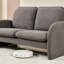 Canapé confortable rembourré en tissu Sherpa pour le salon, la chambre à coucher, un appartement et d'autres espaces