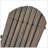 Rustic Acacia Wood Folding Adirondack Chair With Traditional Slats For Outdoor Relaxation And Durability-1268377143