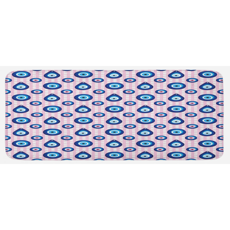 Modern & Contemporary Solid Colour Polyester Kitchen Mat