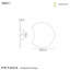 Phoenicis LED Flush Mounted Sconce