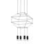 Luminaire suspendu géométrique 4 lumières Expression