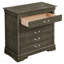 Coffre de rangement gris-1149657977