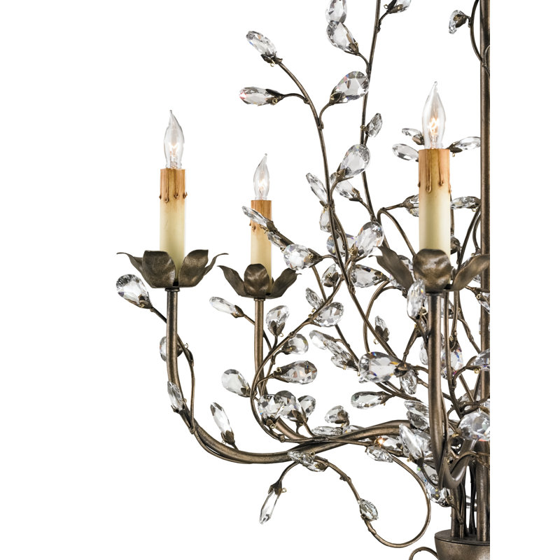 Crystal Bud 6 - Light Chandelier, Cupertino