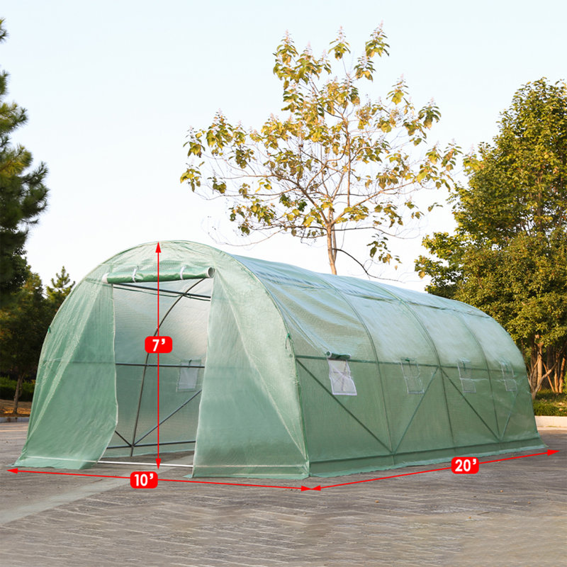 10" W x 20" D Greenhouse