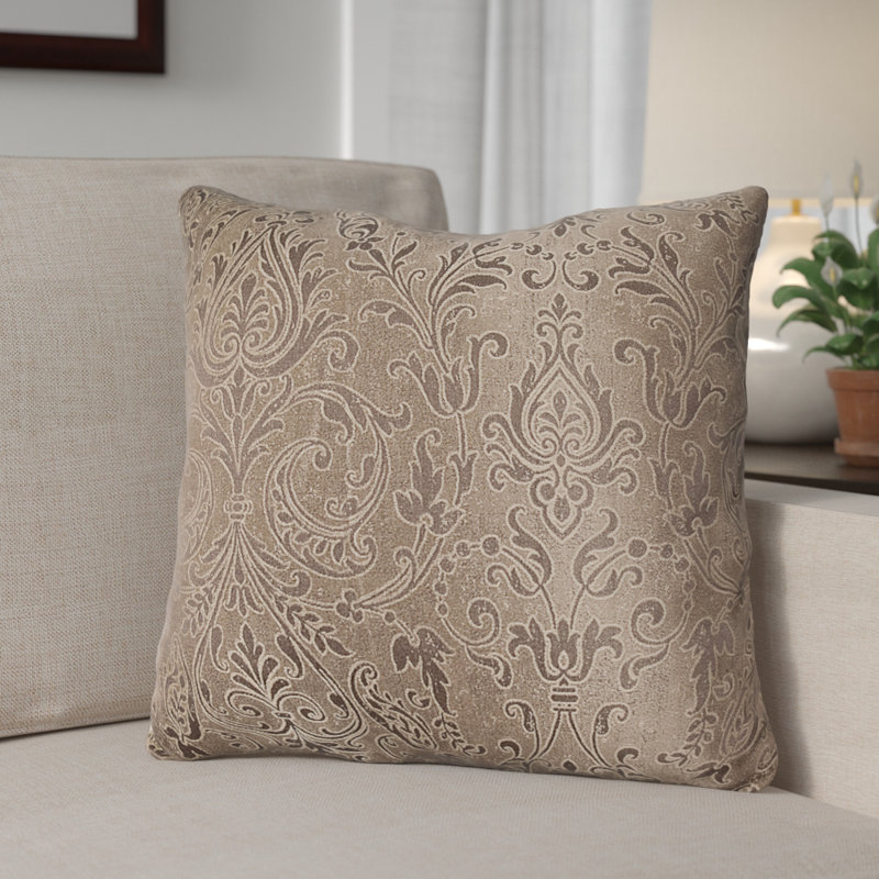 Chateau Chambord Reversible Throw Pillow, 16"