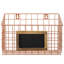 Ensemble de 3 paniers de rangement muraux avec tableau noir-1053473615