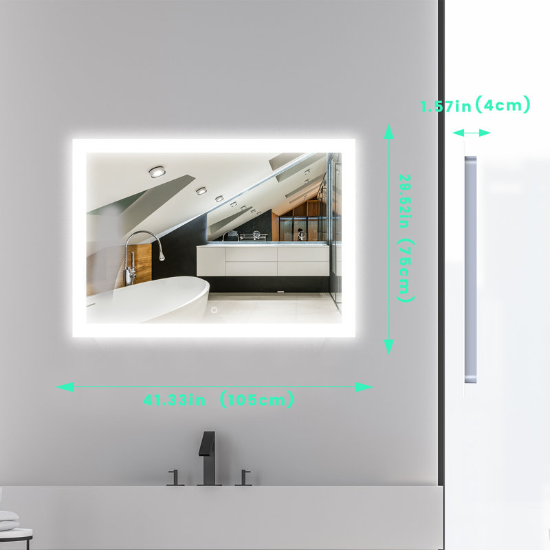Miroir de salle de bain  48X30, 42 po x 30 po