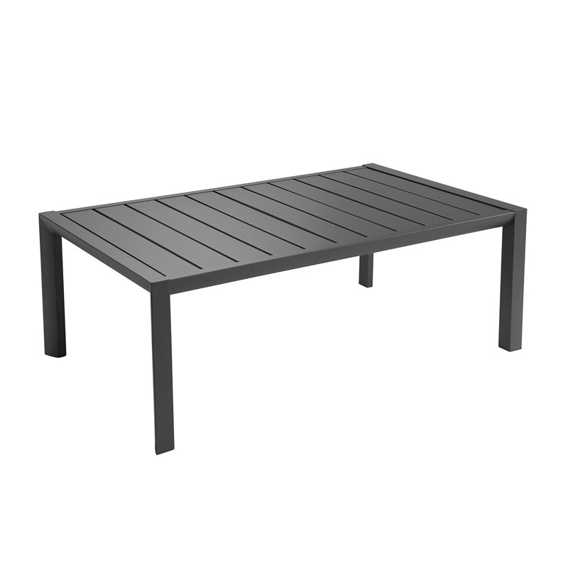 Table de patio Sunset, Noir volcanique