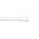 Wayfair Basics® Bruss Basic Camlock Tension Rod, 28-48" or 48-84" Adjustable Length, 5/8" Dia.