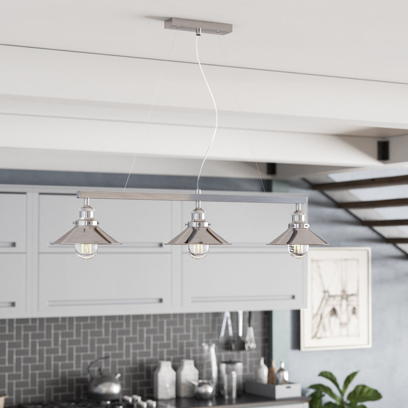 Gravette 3 - Light Kitchen Island Pendant