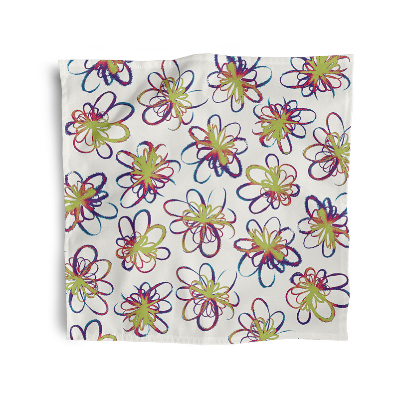 Cimitrio Polyester Modern & Contemporary Napkins, Green