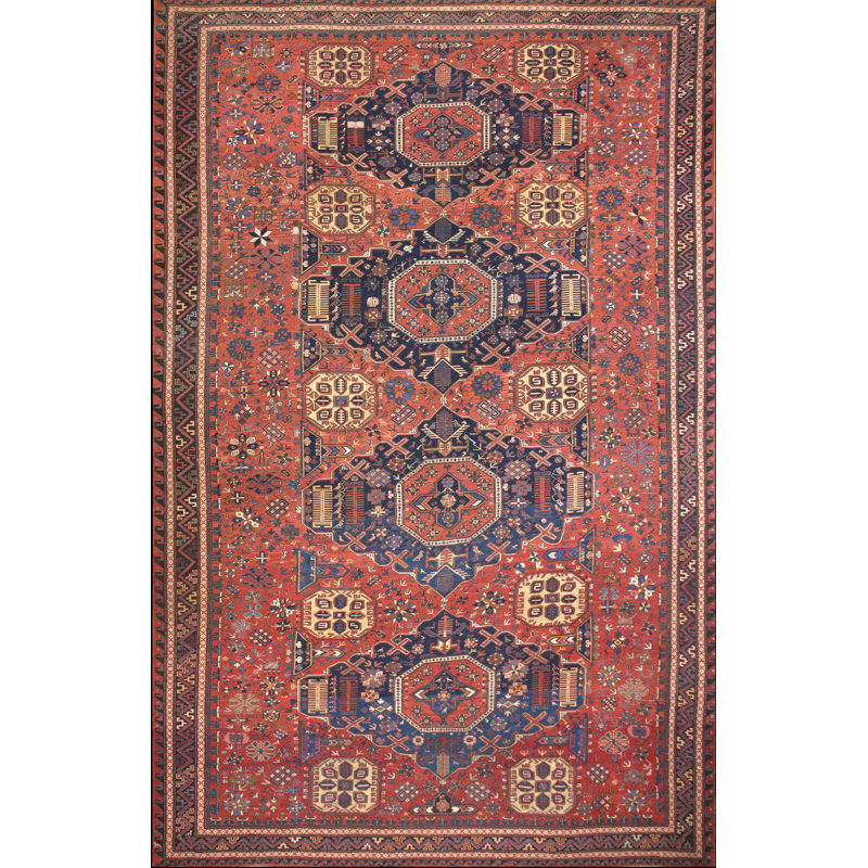 Tapis rustique à tissage plat Soumak