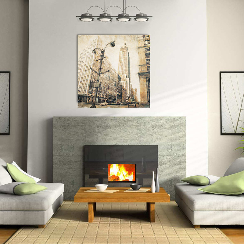 Daniels - No Frame Painting on Wood, 70cm H x 70cm W x 1.8cm D