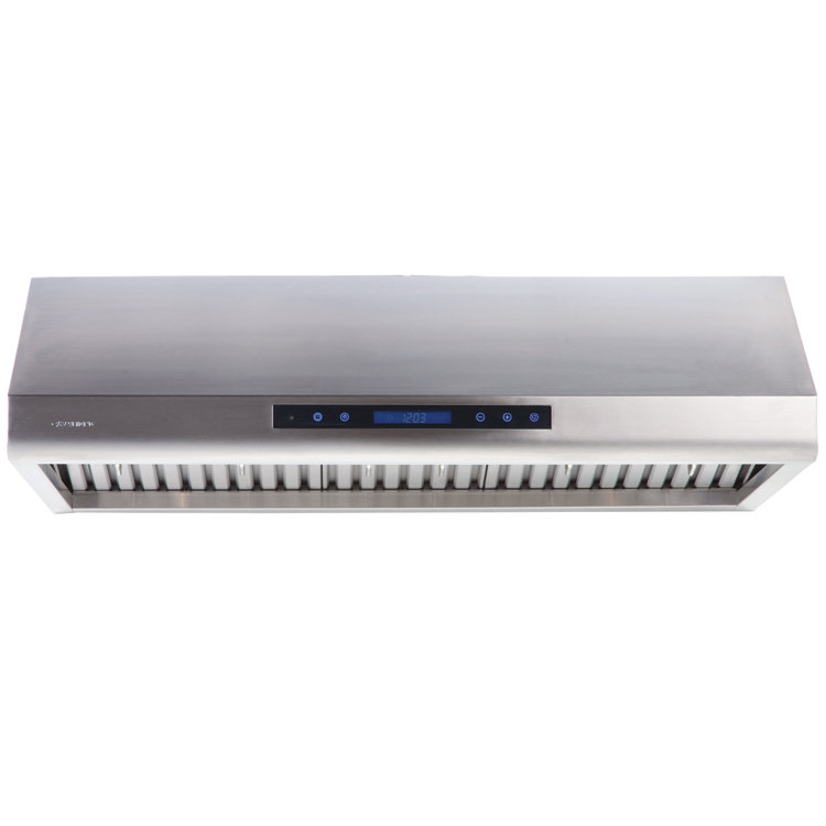 Cavaliere Stainless Steel 1000 CFM Ductless (Non-Vented) Under Cabinet Range Hood with Baffle Filter