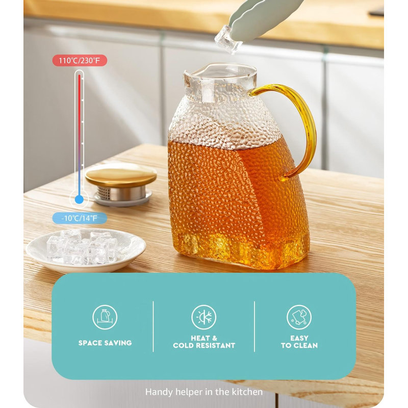 Glass - Piece Pitcher Set