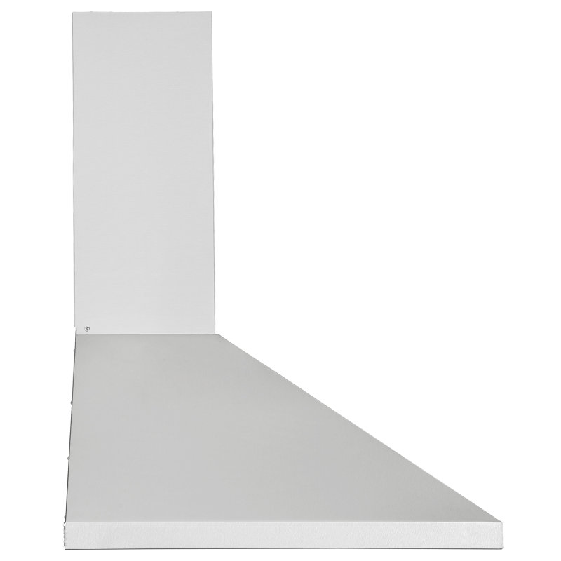 Hotte murale convertible 24 pouces 440 CFM, Acier inoxydable