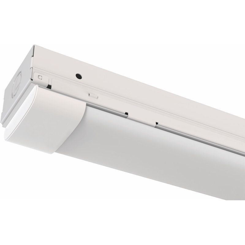Lithonia 96" White LED Strip Light Fixture with 11000 Lumens