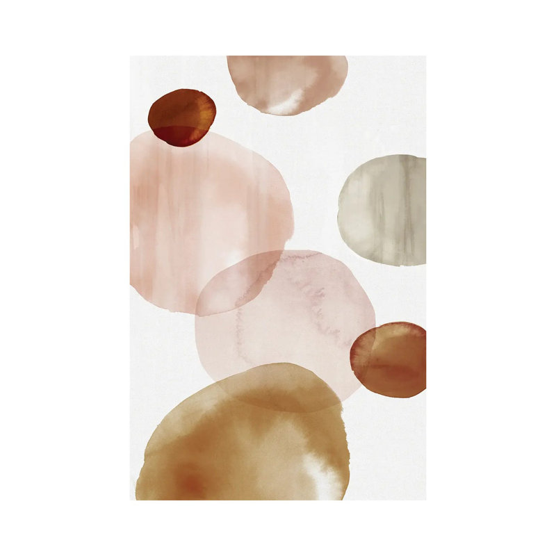 Floating Up III by Eva Watts - Wrapped Canvas Painting, 30.48 cm H x 45.72 cm W