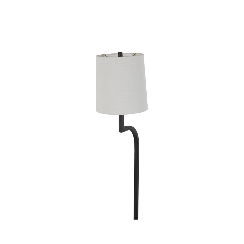 Lampe sur pied 53 po , Noir rouillé, 100 W